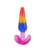 Doc Johnson Rainbow Anal Trainer Set - 3 Sizes of Crystal Jellies Plugs