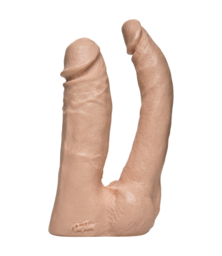 Doc Johnson Realistic Double Penetrator 15.8 cm - Intense Pleasure Dildo