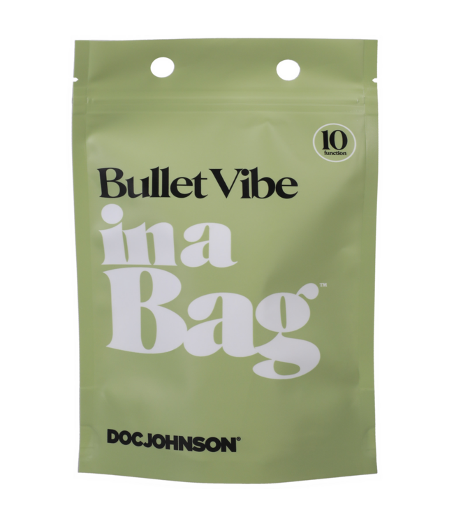 Doc Johnson USB-Oplaadbare Compacte Bullet Vibe Met 10 Stille Vibratiefuncties