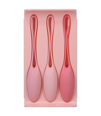 Doc Johnson Weighted Kegel Trainer Set for Stronger Pelvic Floor & Better Control