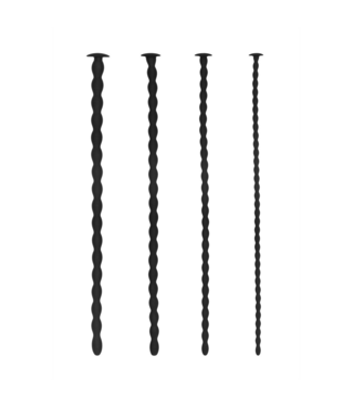 Ouch! Silikon-Urethral-Stimulationsset für Fortgeschrittene – Sicheres Vergnügen