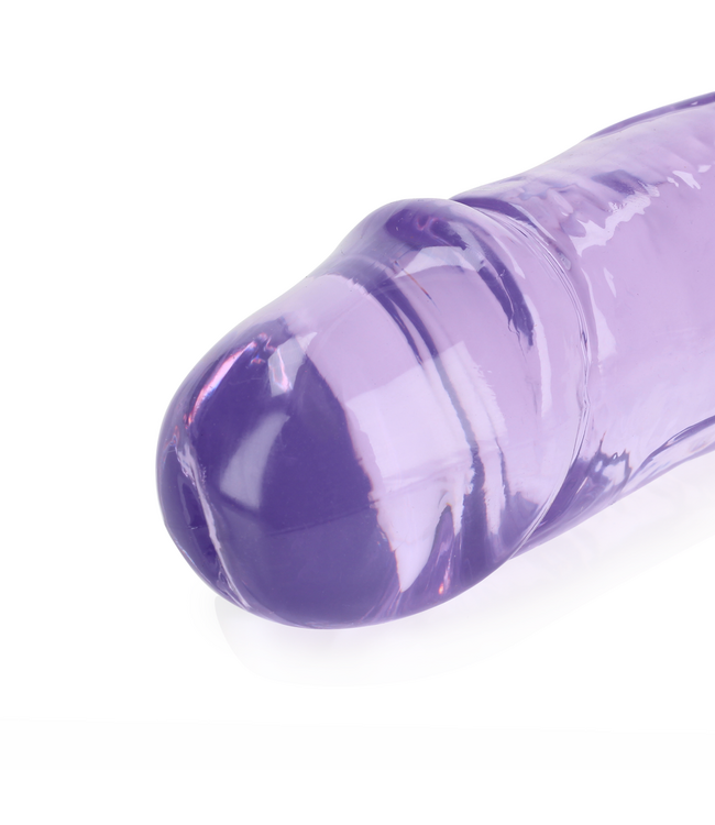 RealRock REALROCK Transparent Doppeldildo 45 cm – Für intensives Vergnügen!