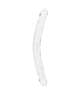 RealRock Ultimate Pleasure Double Dildo – 45cm Crystal Clear & Safe for All Use