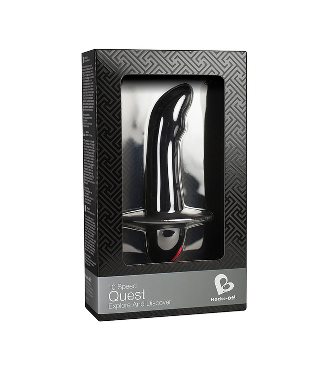 Rocks-Off Quest Prostate Stimulator for Beginners - 10 Powerful Vibration Levels