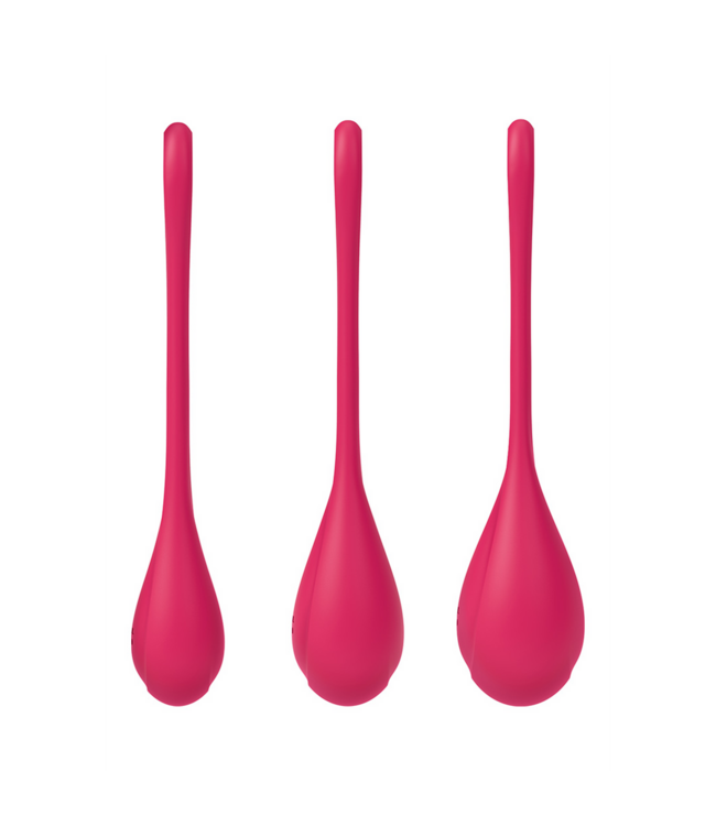 Satisfyer Yoni Power 1 Kegelbälle Rot – Beckenboden stärken & Intensität steigern