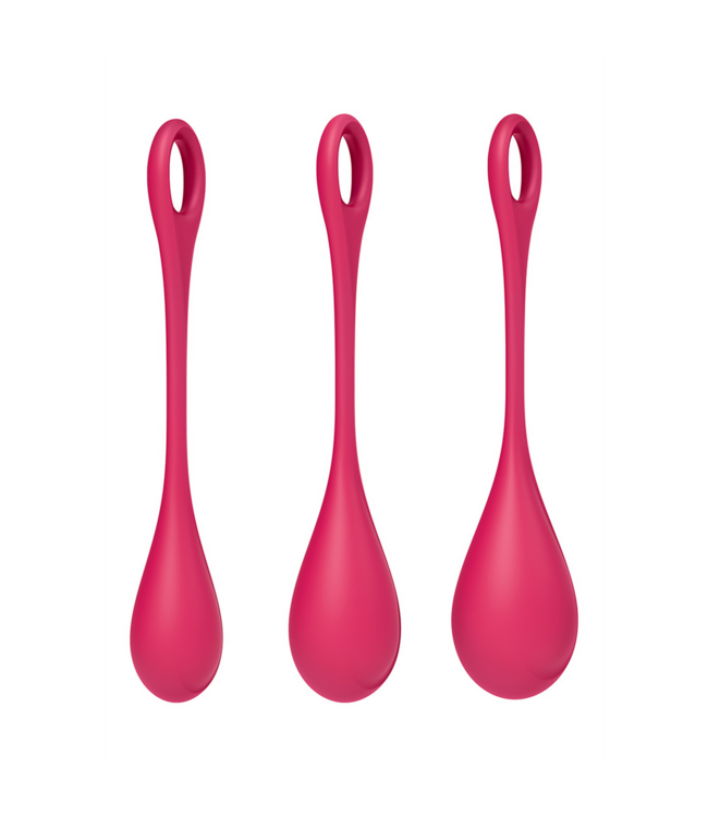 Satisfyer Satisfyer Kegelbal Rood Voor Bekkenbodemtraining Beginners & Gevorderden