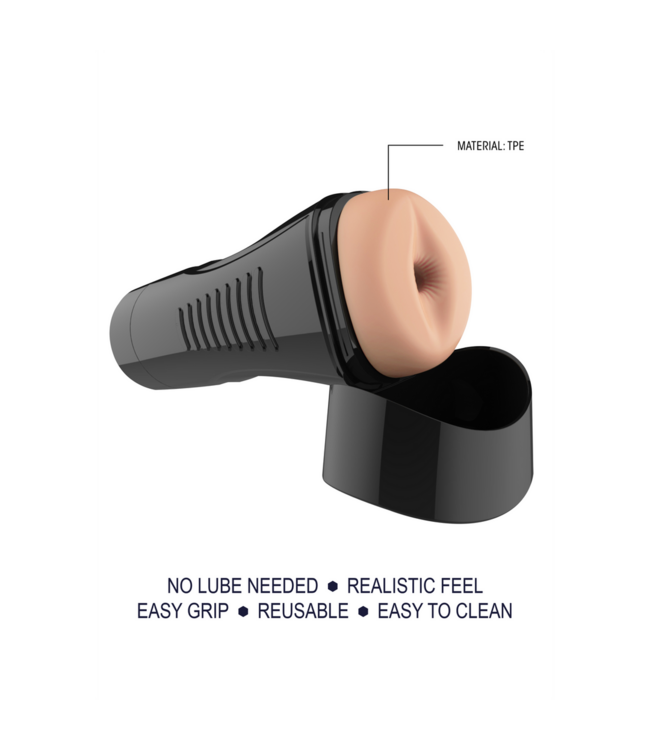 SLT Zelfsmerende Masturbator XL Anaal Met Self Lubrication Technology - Discreet Genot