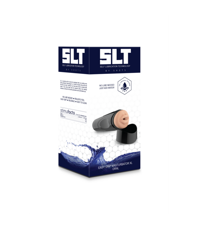 SLT Self-Lubricating Grip Masturbator XL – Discreet Pleasure & Easy Clean