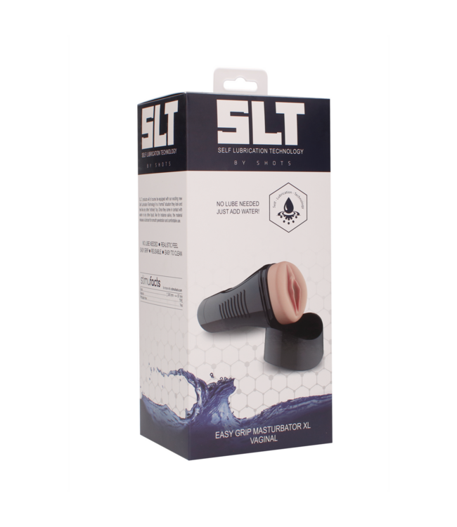 SLT Zelfsmerende Easy Grip Masturbator XL Met Realistische Schaamlippen En Self Lubrication