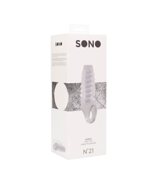 Sono No.21 Dong Extension: Comfortable TPE Sleeve with Ball Strap