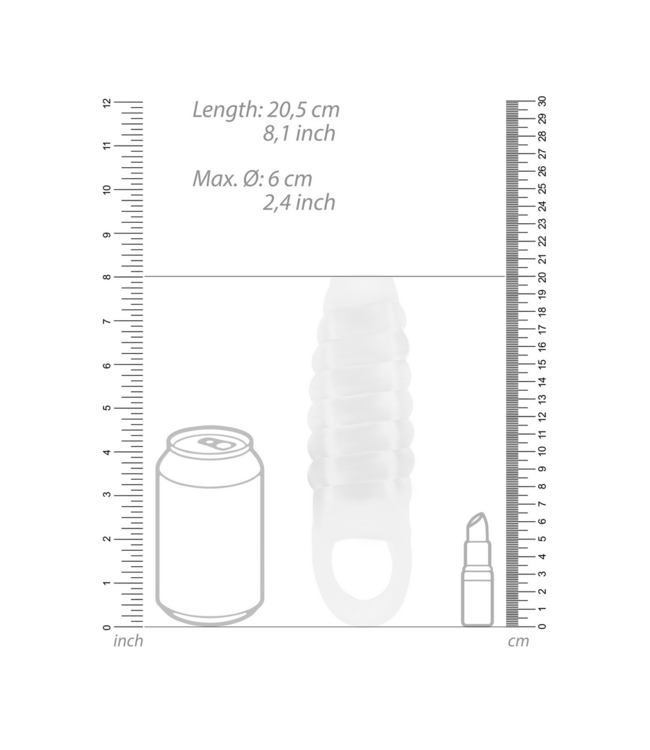 Sono No.21 Dong Extension: Comfortable TPE Sleeve with Ball Strap