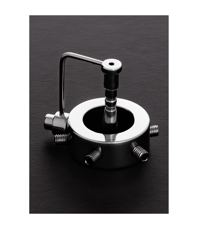 Steel by Shots Roestvrij Stalen Penis Plug Ring Met 6 Spikes Voor Intense Stimulatie