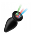 XR Brands Siliconen LED Anale Plug 11,4 cm Met Drie Lichtpatronen Voor Speelplezier