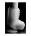 XR Brands Ultra-Soft Ribbed Stroker Sleeve with Ball Strap for Ultimate Pleasure