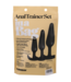 Doc Johnson Beginner's Anal Trainer Set - Safe 3-Piece Plug Collection