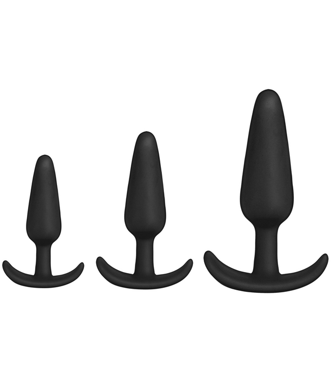 Doc Johnson Doc Johnson Anaal Starter Set Met 3, 4 En 5 Inch Siliconen Plugs