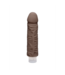 Doc Johnson Shakin' D ULTRASKYN Dildo 17,8 cm – Realistisch & Vibrierend in Schokolade