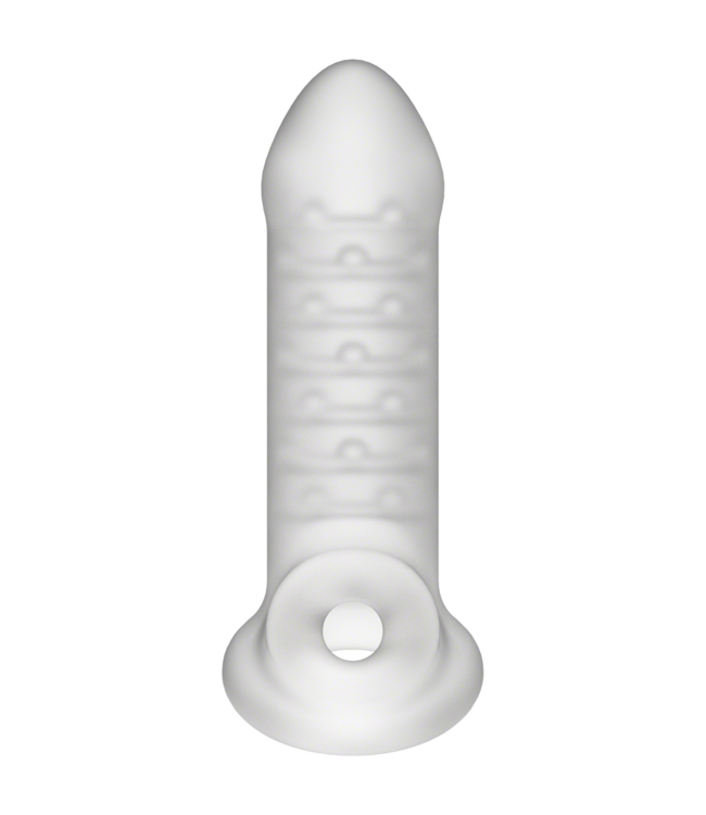 Doc Johnson Jacked Up Thin Extender - 15cm Extra Length & Ribbed Stimulation
