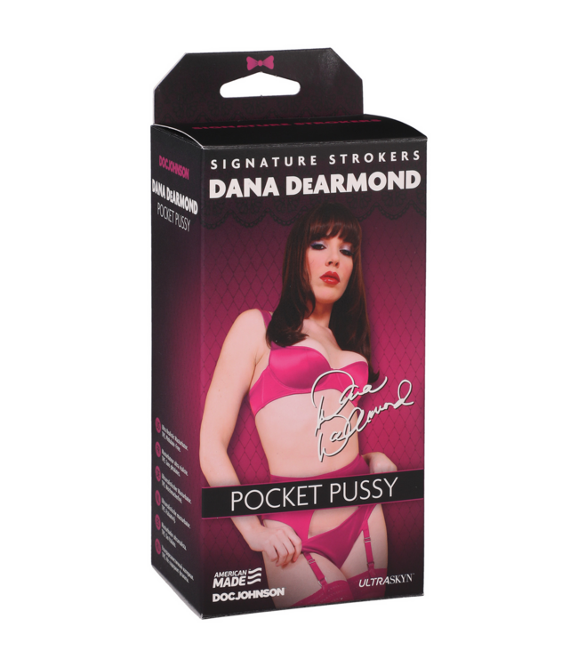 Doc Johnson Dana DeArmond ULTRASKYN Pocket Pussy - Realistic Ergonomic Stimulation