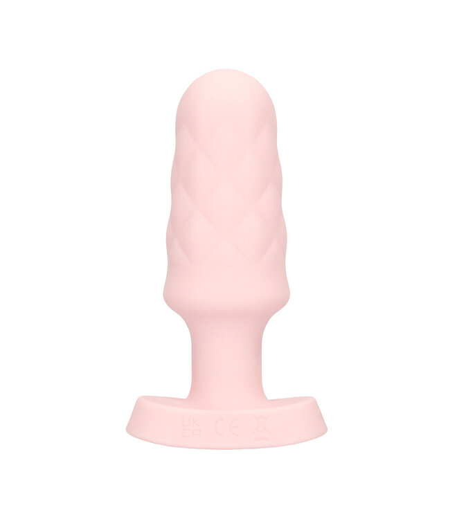 Loveline Loveline Paris Collection Roze Siliconen Vibrerende Plug 9,8 cm Stil & Waterdicht