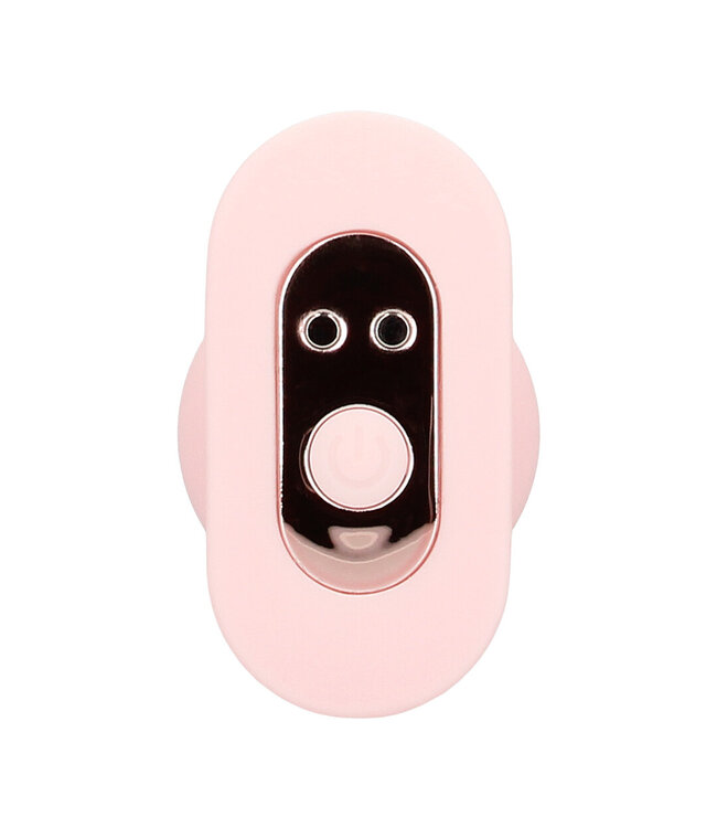 Loveline Loveline Paris Collection Roze Siliconen Vibrerende Plug 9,8 cm Stil & Waterdicht