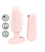 Loveline Loveline Paris Collection Roze Siliconen Vibrerende Plug 9,8 cm Stil & Waterdicht