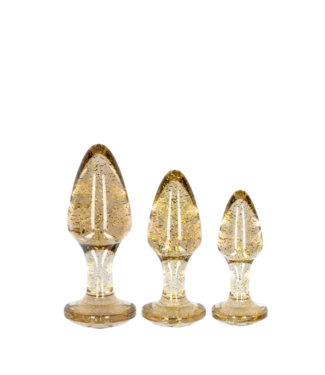 Ouch! Ergonomisches Acryl-Buttplug-Set 3 Größen – Sicheres Vergnügen für alle