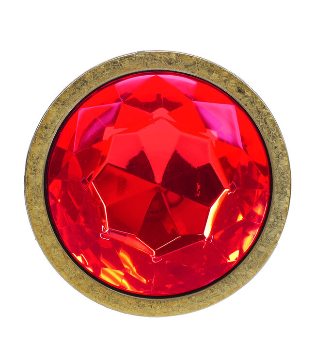 Ouch! Luxurious Milan Collection Gold Metal Anal Plug Set - 3.4 cm