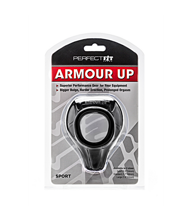 PerfectFitBrand Armor Up Cockring Sport – Intensiveres Vergnügen & maximale Erektion
