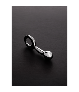 Steel by Shots Stainless Steel Prostate Plug for Intense P-Spot Pleasure 0.9/24mm