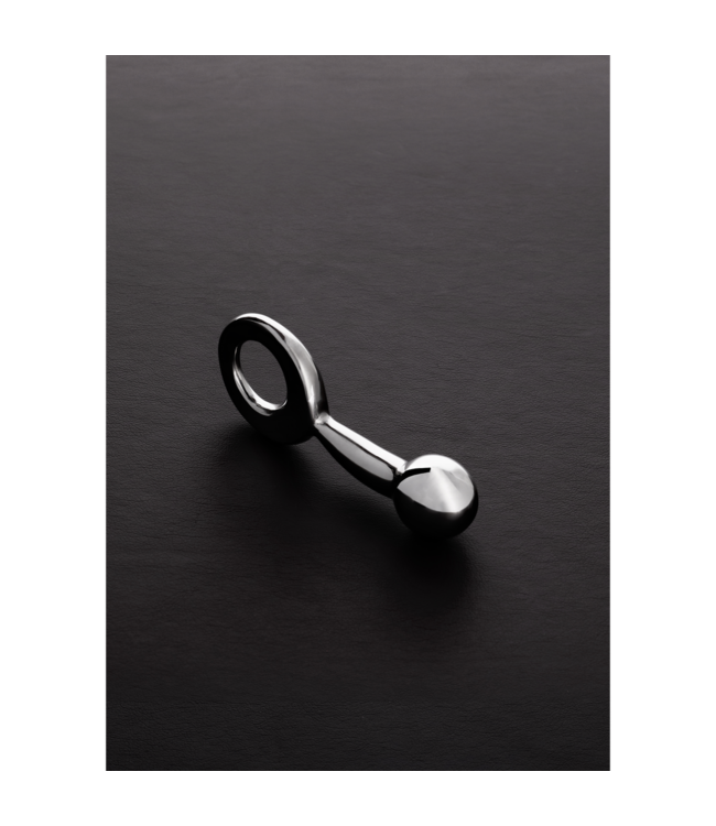 Steel by Shots Stainless Steel Prostate Plug for Intense P-Spot Pleasure 0.9/24mm