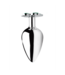 XR Brands Lucky Clover Gem Metal Anal Plug - 9.2 cm Stylish & Safe Design