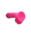 XR Brands Realistische Roze Dildo Met Flexibele Zuignap 22,8 cm – XR Brands