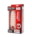 XR Brands Realistic Ribbed Penis Enlargement Sleeve for Intense Stimulation