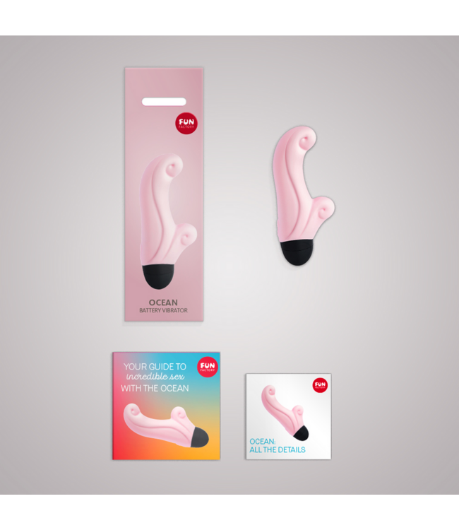 Fun Factory OCEAN Babyrosa Minivibrator: Kompakt, weich, leistungsstark & variabel