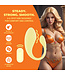 Loveline Loveline C-Vormige G-Spot Massager Met Afstandsbediening En 10 Vibratiestanden Geel