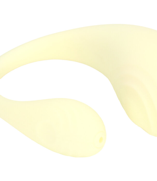 Loveline Loveline C-Vormige G-Spot Massager Met Afstandsbediening En 10 Vibratiestanden Geel