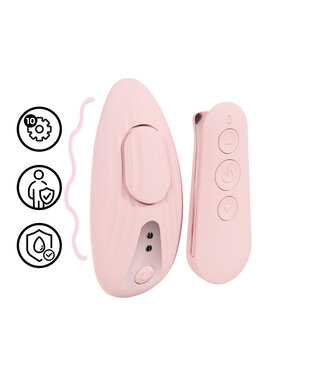 Loveline Loveline Panty Vibrator Met Afstandsbediening Roze Waterdicht En Stil