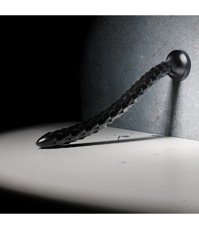 Ouch! Flexible Anal Snake 45 cm Met 3 Texturen En Sterke Zuignap