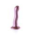 Ouch! Liquid Silicone Curvy G-Spot Dildo 17 cm Met Zuignap Roségoud | Ouch!