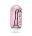 Ouch! Ultraweicher 17 cm Curvy G-Punkt-Dildo Roségold mit Saugnapf