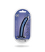 Ouch! G-Spot Siliconen Dildo 15 cm Met Zuignap Metallic Blauw | Ouch!