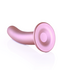 Ouch! Siliconen G-Spot Dildo 15 cm Met Zuignap Roségoud Voor Handsfree Plezier