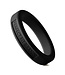 PerfectFitBrand PerfectFitBrand Silicone Comfort Ring 4,4 cm Zwart – Veilig Cockring Speeltje