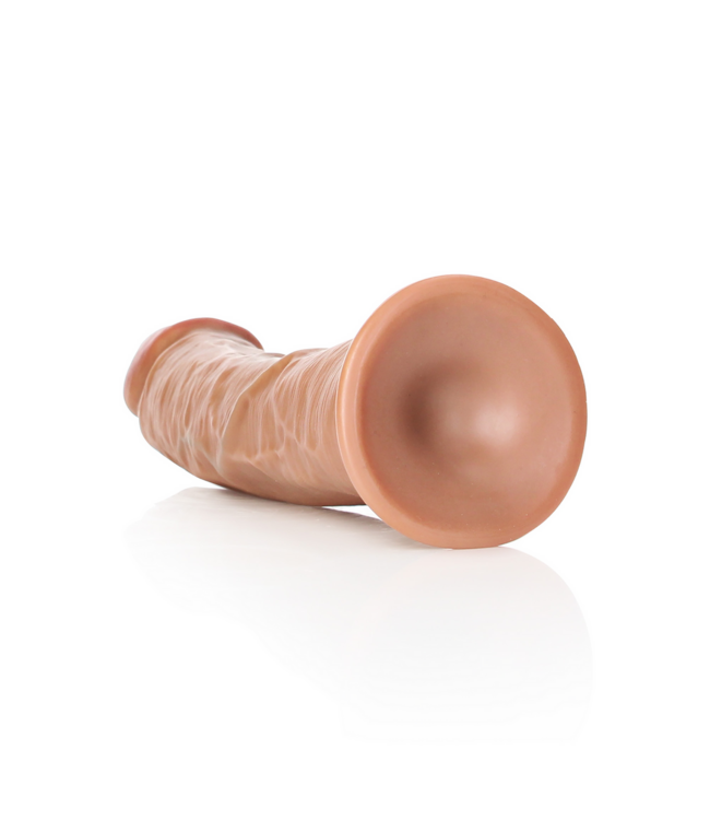 RealRock Curved Realistic Dildo 25.5 cm with Suction Cup for G-Spot Stimulation