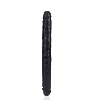 RealRock Realistic Slim Double-Sided Dildo - Firm, Veined Design - 35.6 cm