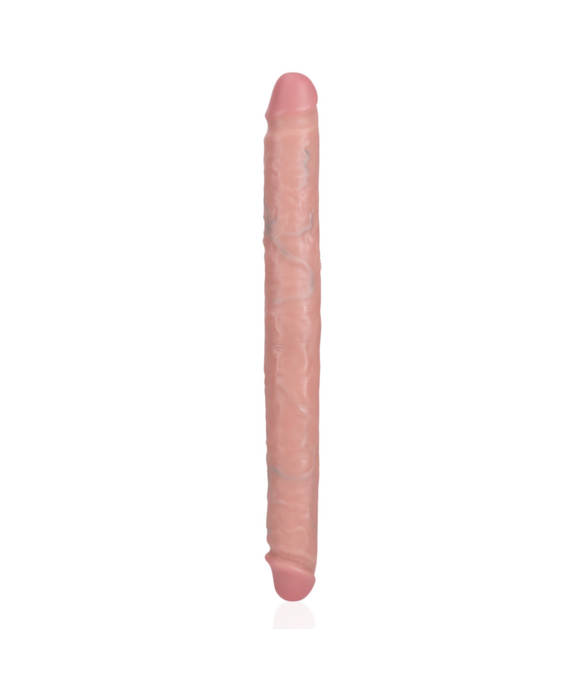 RealRock Realistischer doppelseitiger Dildo 35,6 cm | Weich & stimulierend