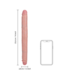 RealRock Realistischer doppelseitiger Dildo 35,6 cm | Weich & stimulierend