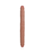 RealRock RealRock Dubbelzijdige Dildo 35,6 cm Bruin Met Realistische Aders