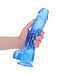 RealRock Realistischer 28 cm Dildo mit Hoden und starkem Saugnapf - CRYSTAL Clear